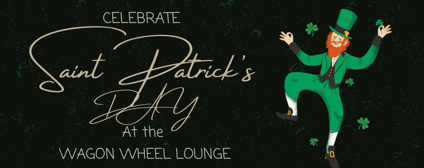 St Patrick Day at the Wagon Wheel Lounge in Lava Hot Springs Idaho