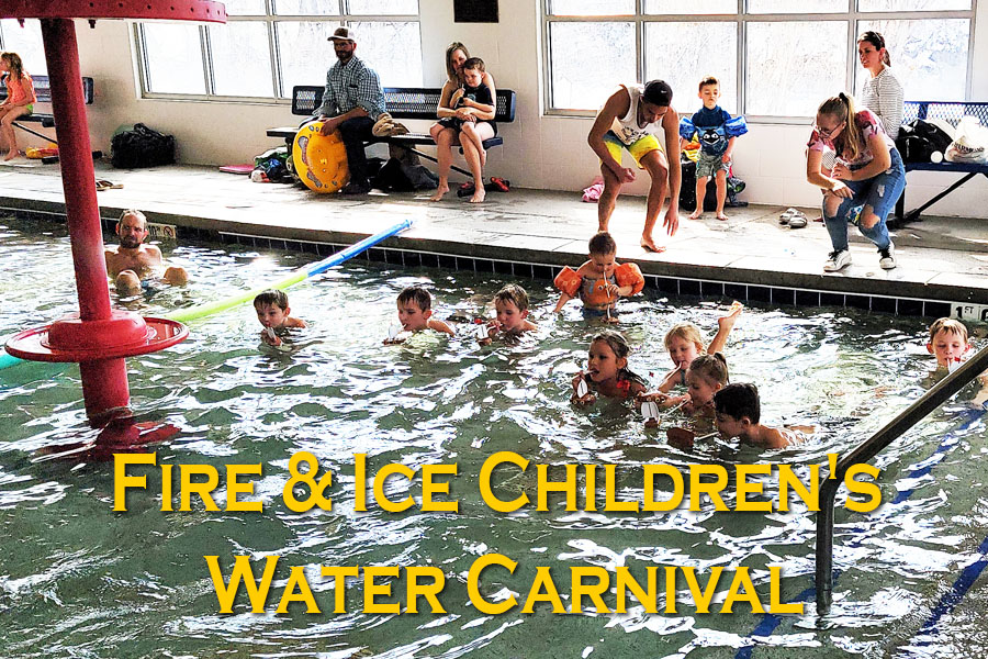 Fire & Ice Children's Water Carnival at the Lava Hot Springs Fire & Ice Winterfest