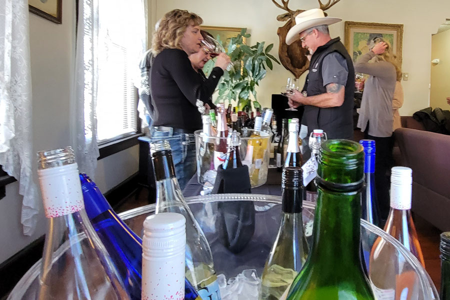 Wine Tasting at the Lava Hot Springs Fire & Ice Winterfest
