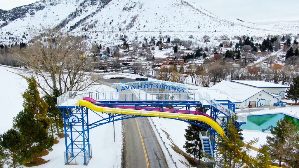 Winter Vacation in Lava Hot Springs Idaho