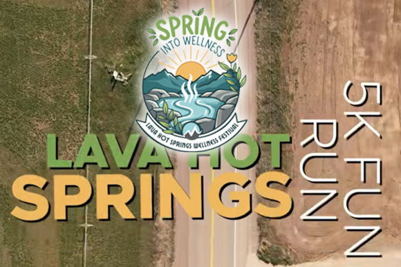 5k Fun Run at the Spring Into Wellness in Lava Hot Springs Idaho