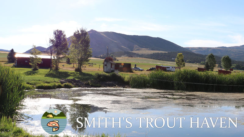 Smith's Trout Haven campground in Lava Hot Springs, Idaho