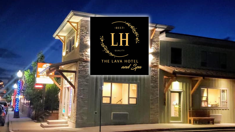 The Lava Hotel of Lava Hot Springs in Idaho