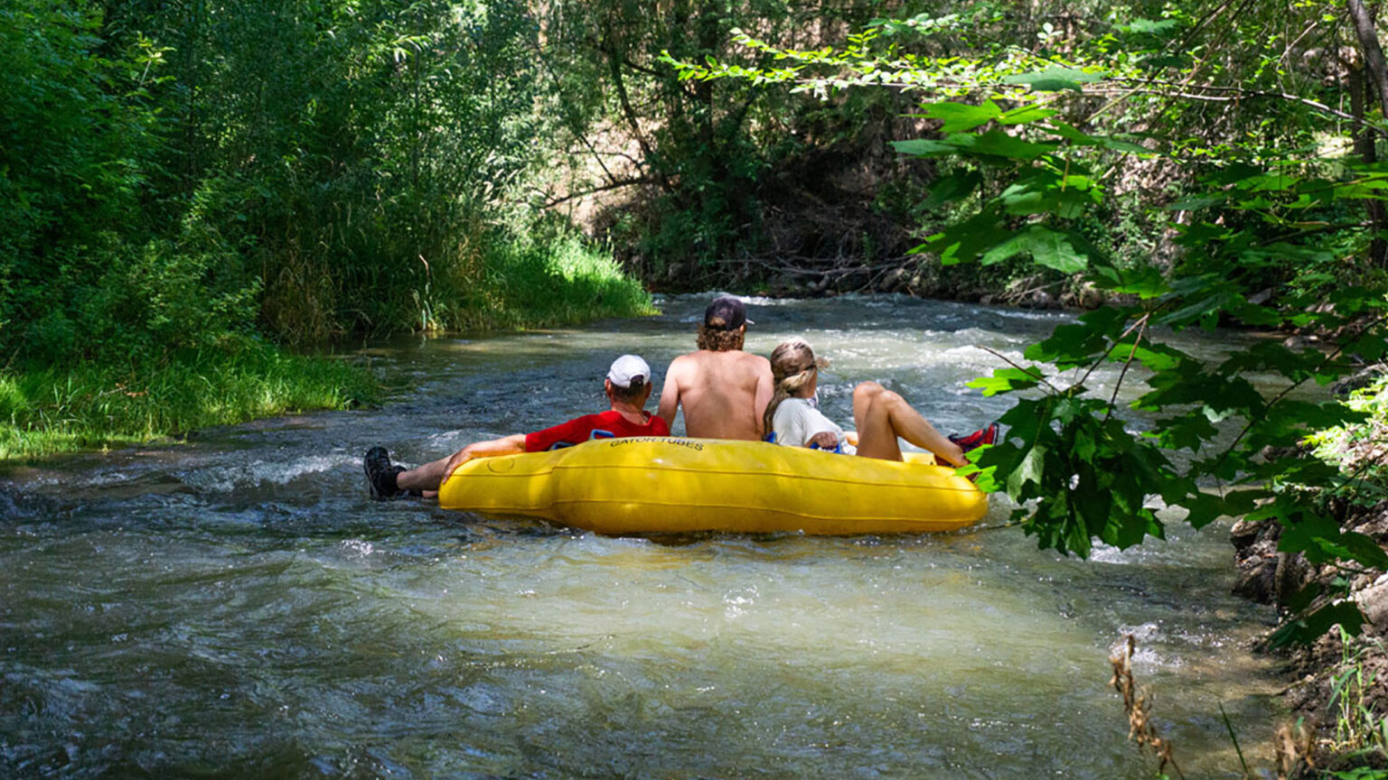 Float or Kayak The Portneuf River in Lava Hot Springs Idaho