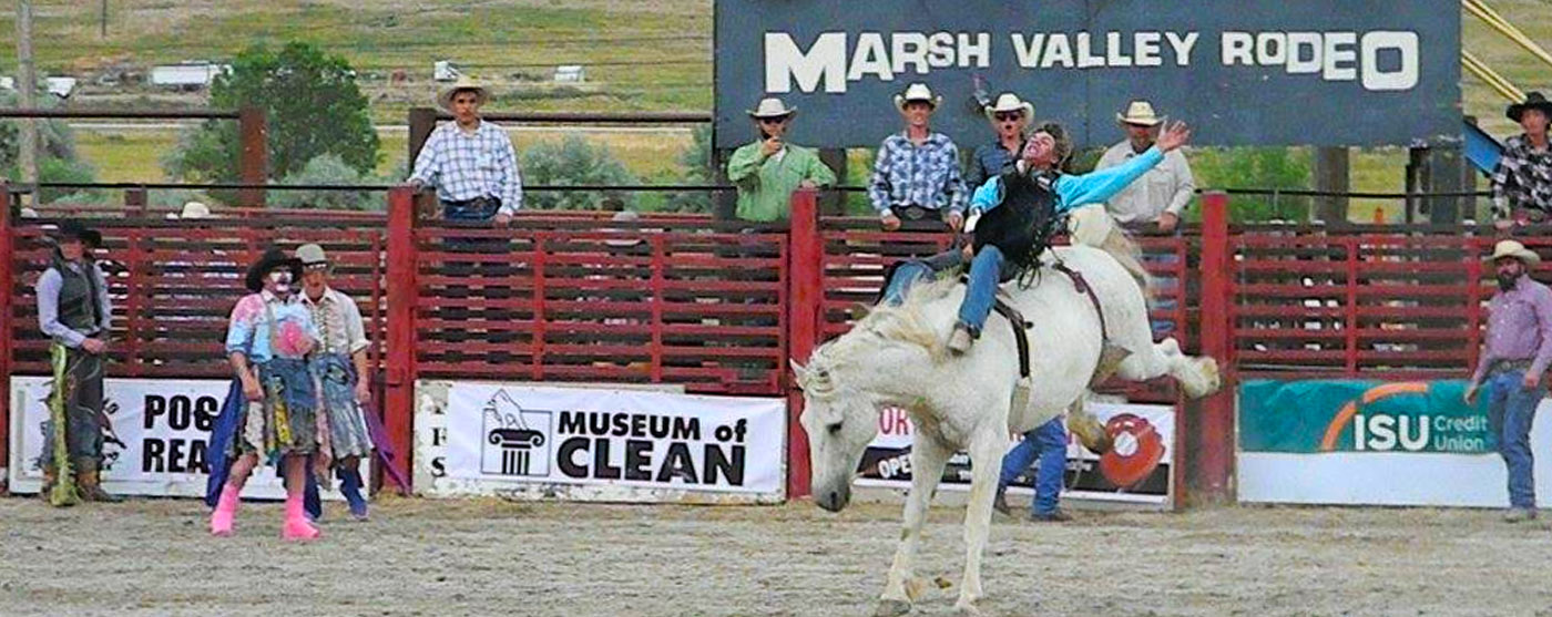 Marsh Valley Pioneer Days Rodeo in McCammon Idaho