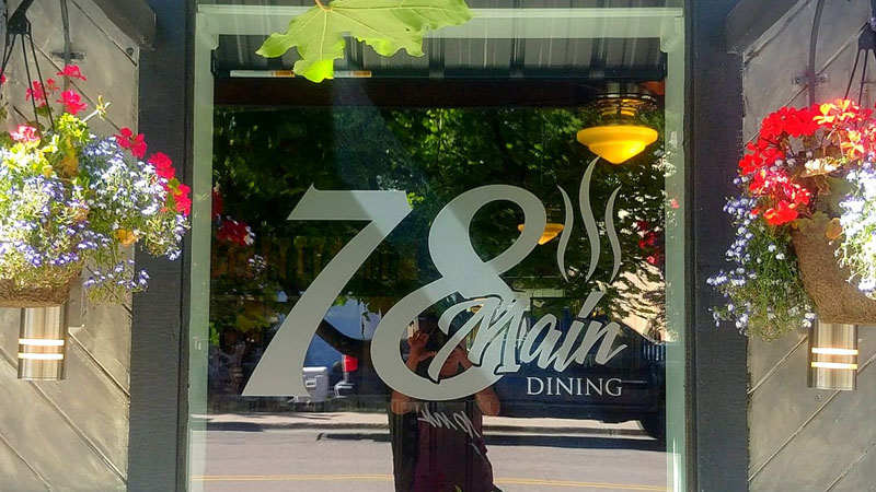 78 Main Street Eatery in Lava Hot Springs Idaho