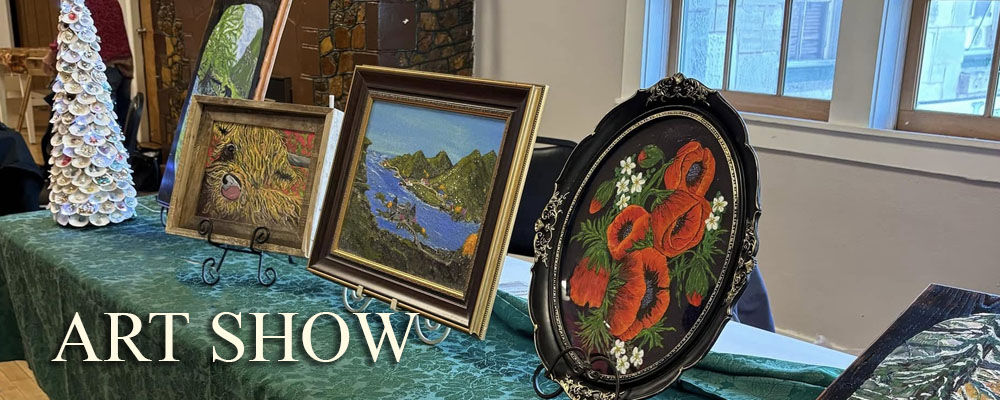 Art Show at the Lava Senior Center in Lava Hot Springs Idaho