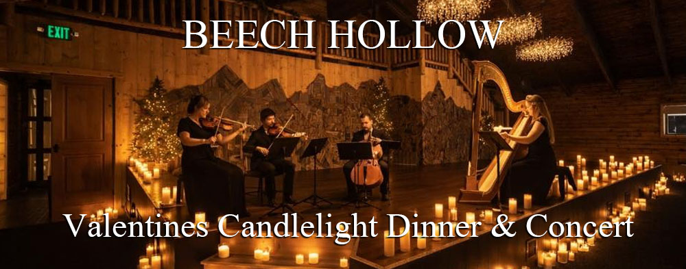 The Beech Hollow Valentines Dinner in Lava Hot Springs, Idaho.