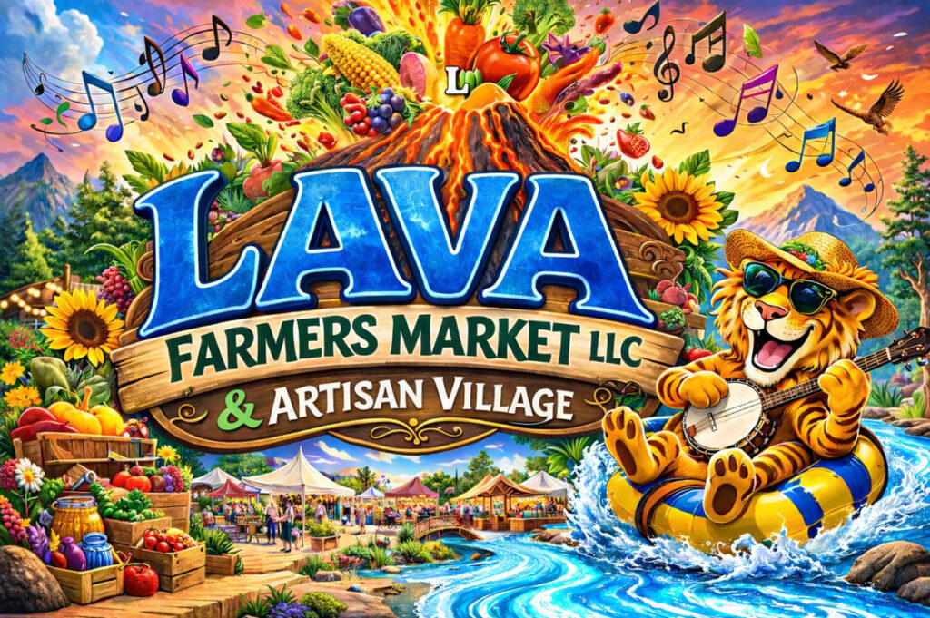 Lava Farmer's Market in Lava Hot Springs Idaho