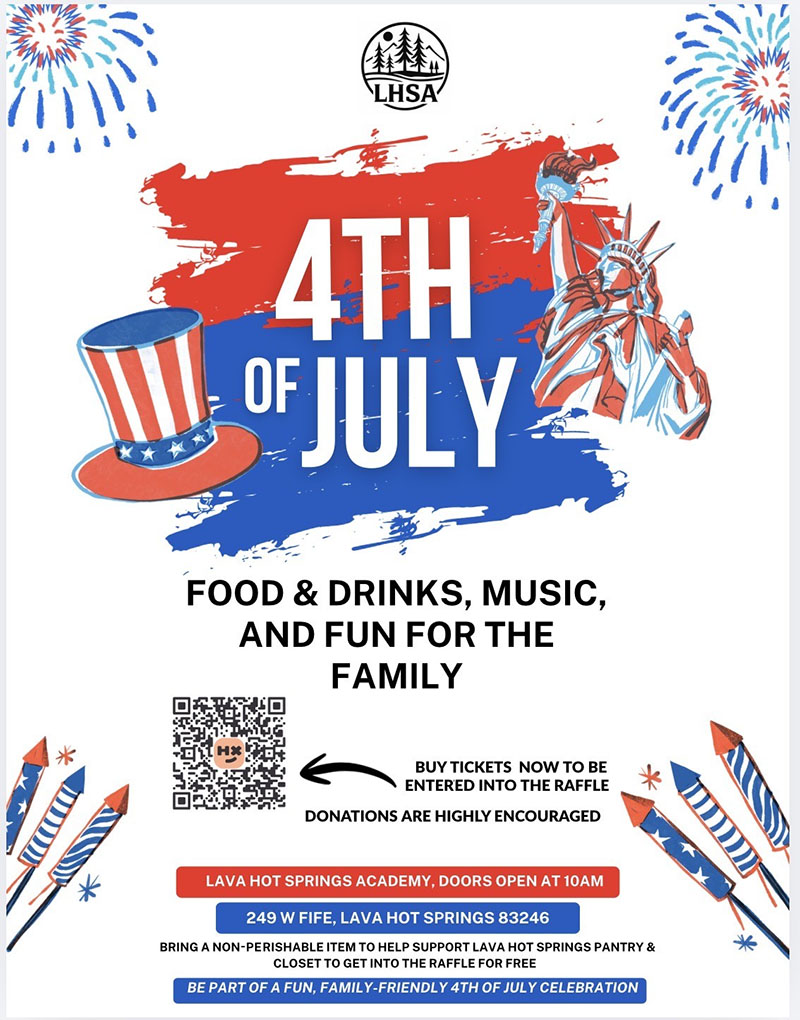 Lava Hot Springs Academy 4th of July Celebration