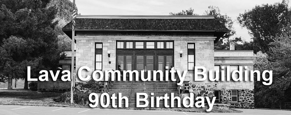 Lava Community Building 90th Birthday in Lava Hot Springs Idaho